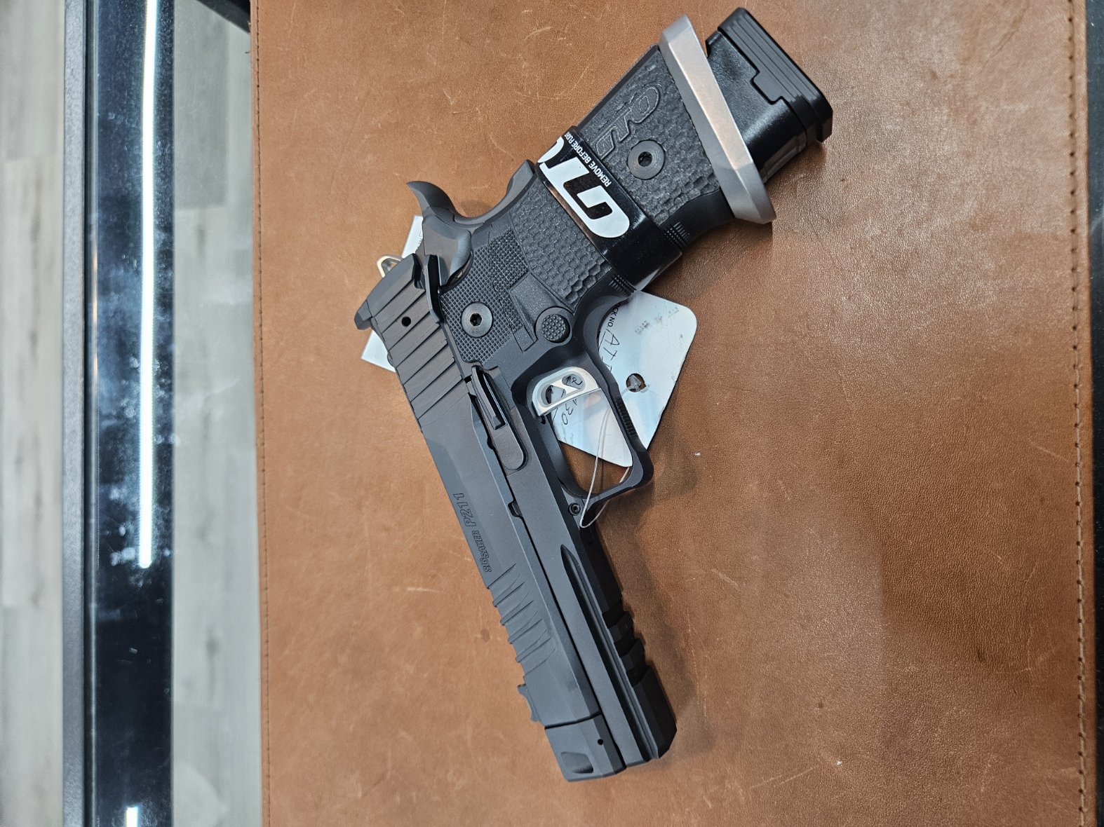 Sig Sauer P211-GTO Handgun 9mm Luger 21(2)&23(1)rd Magazines 4.4" Compensated Barrel Optic Ready, SAO